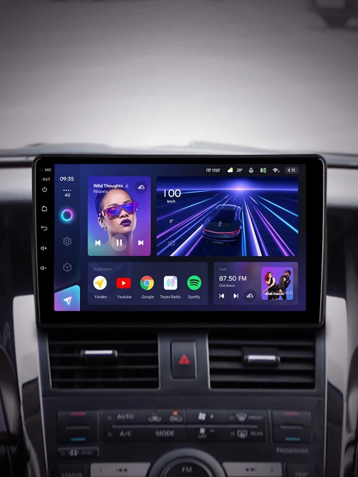 Штатная магнитола Teyes CC3 4/32 Nissan Teana J31 (2003-2008) F1