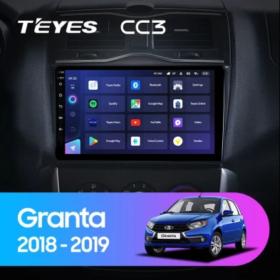 Штатная магнитола Teyes CC3 4/64 Lada Granta Cross (2018-2023)