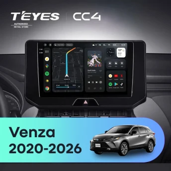 Штатная магнитола Teyes CC4 6/64 Toyota Venza (2020-2026)