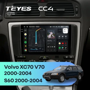 Штатная магнитола Teyes CC4 6/64 Volvo S60 (2000-2004)