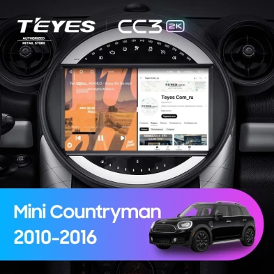 Штатная магнитола Teyes CC3 2K 6/128 Mini Countryman (R60) (2010-2016) F2