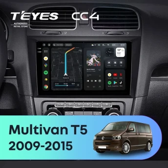 Штатная магнитола Teyes CC4 8/128 Volkswagen Multivan T5 (2009-2015)