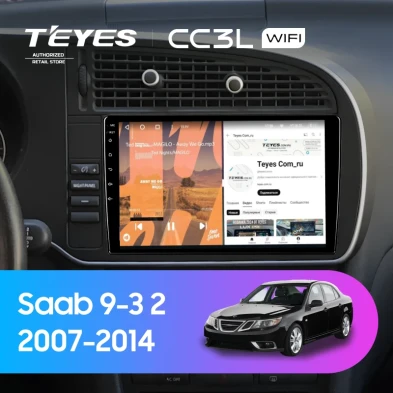 Штатная магнитола Teyes CC3L WiFi 2/32 Saab 9-3 2 (2007-2014)