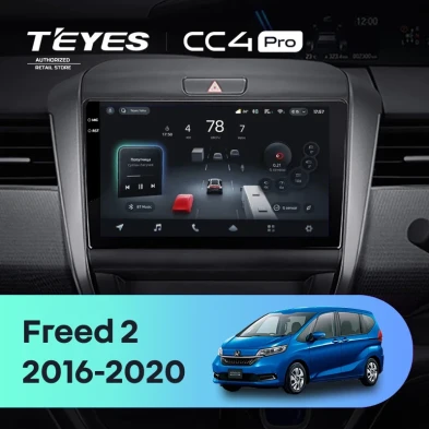 Штатная магнитола Teyes CC4 Pro 12/256 Honda Freed 2 (2016-2020)